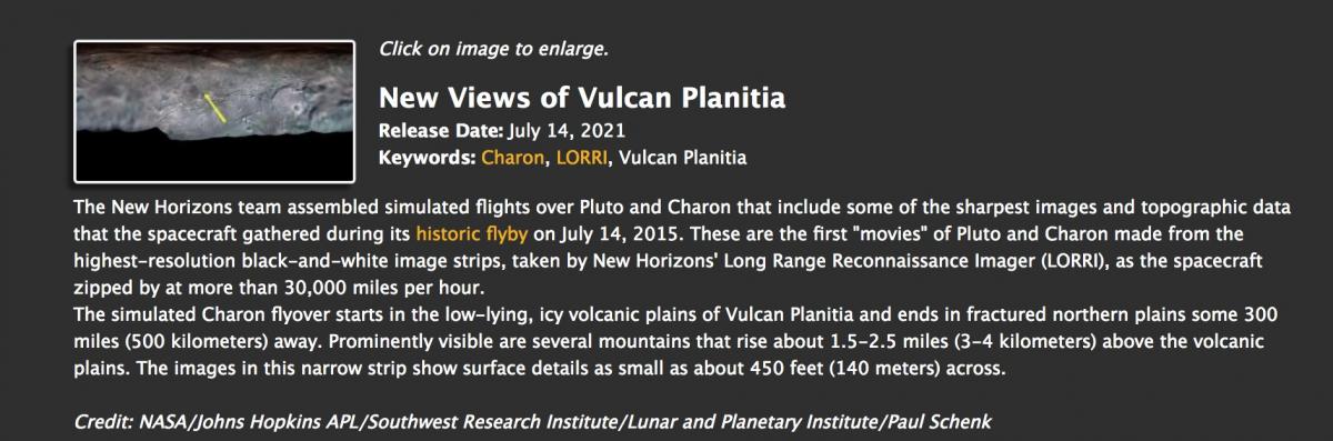 (5) New Views of Vulcan Planitia (5) New Views of Vulcan Planitia