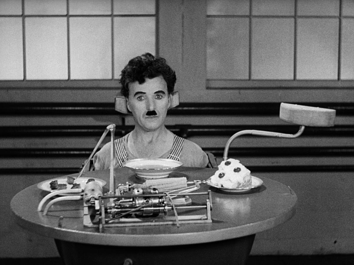 (2) Modern Times (Charles Chaplin, 1936) 