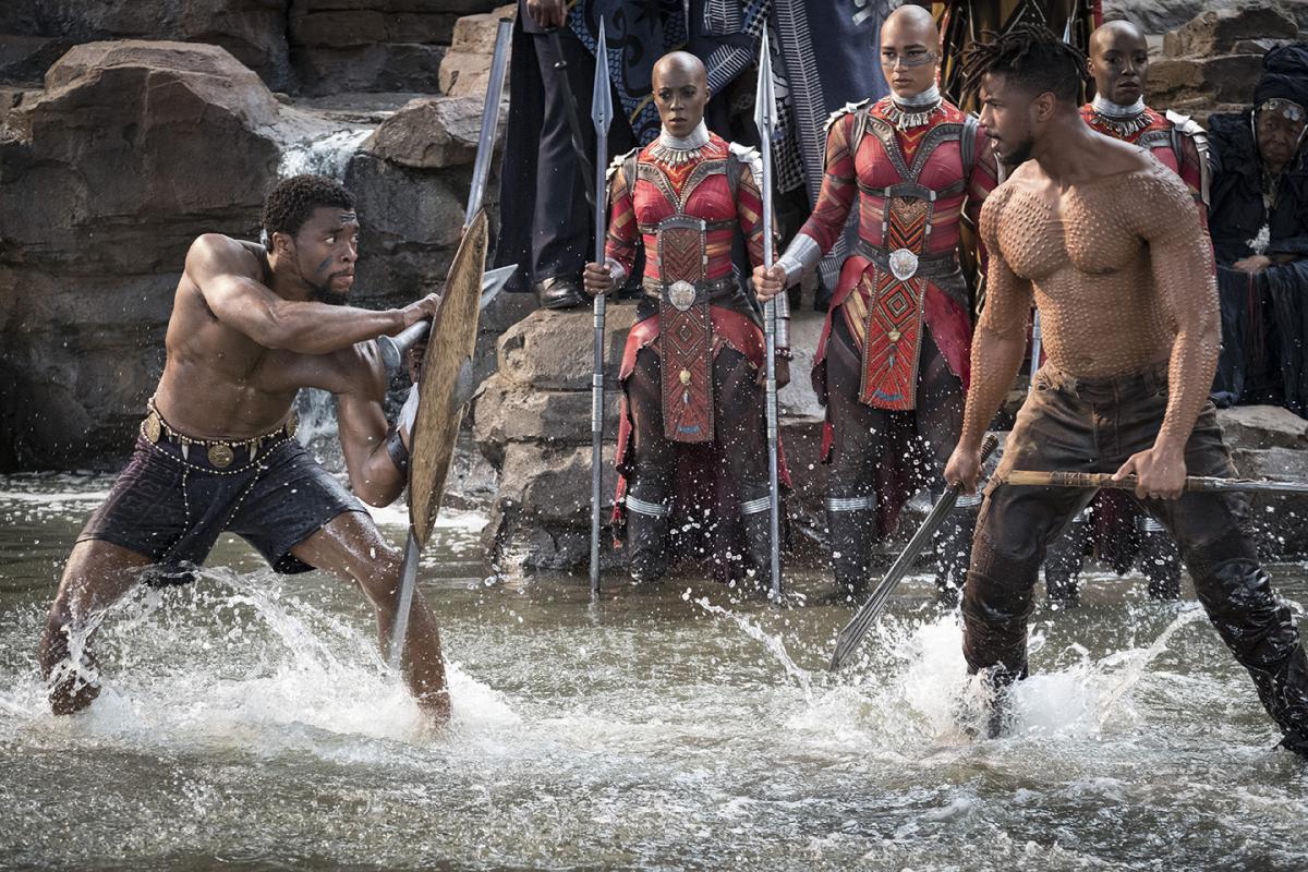 (1) Promotiebeeld voor Black Panther (Ryan Coogler, 2018) (1) Promotiebeeld voor Black Panther (Ryan Coogler, 2018)