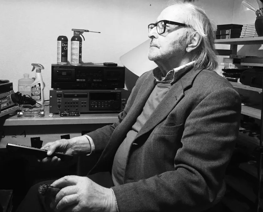 Jean-Luc Godard in Rolle (Suisse, 2019) by Henri Le Blanc for Radio France Jean-Luc Godard in Rolle (Suisse, 2019) by Henri Le Blanc for Radio France