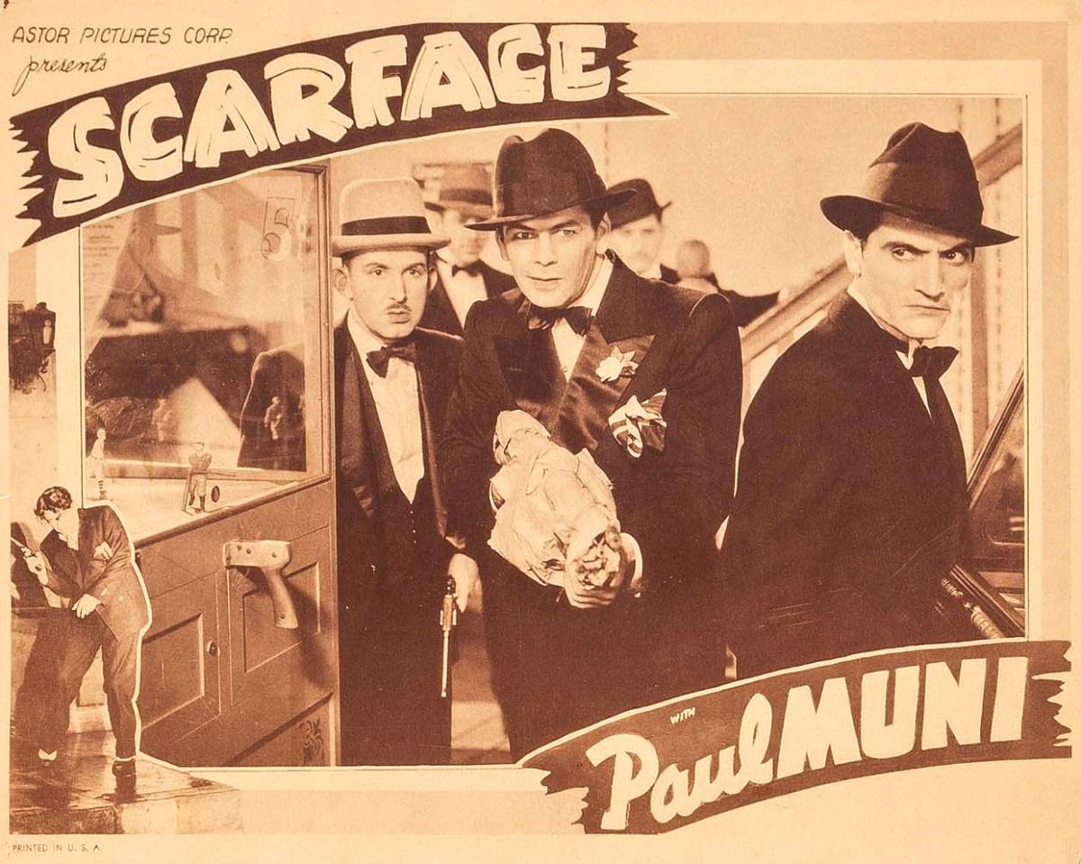 Scarface lobby card Scarface lobby card
