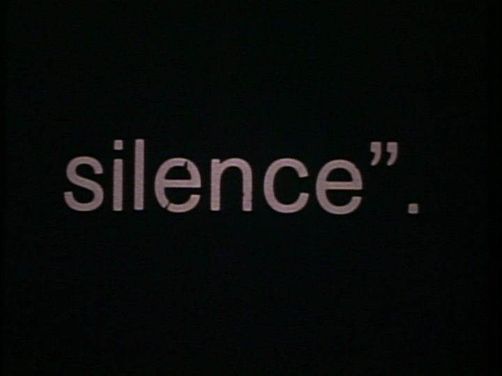 So Is This (Michael Snow, 1982) So Is This (Michael Snow, 1982)