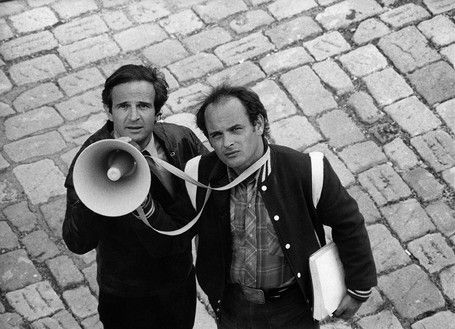Jean-François Stévenin and François Truffaut Jean-François Stévenin and François Truffaut